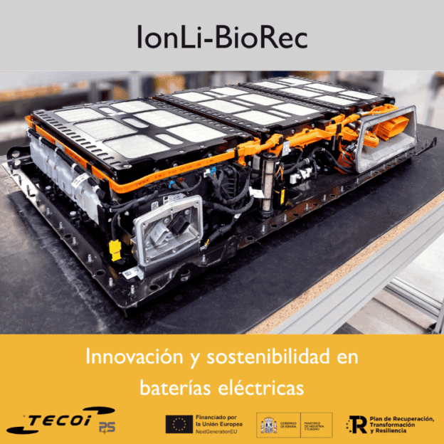 IonLi-BioRec · Innovación y sostenibilidad en baterías eléctricas